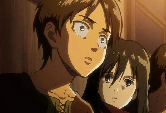 Аниме Атака титанов 1 сезон промо-кадры