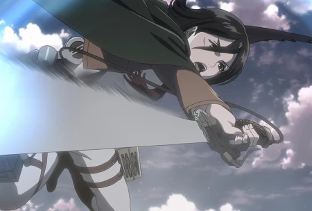 Аниме Атака титанов промо-кадры