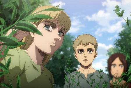 Аниме Атака титанов промо-кадры