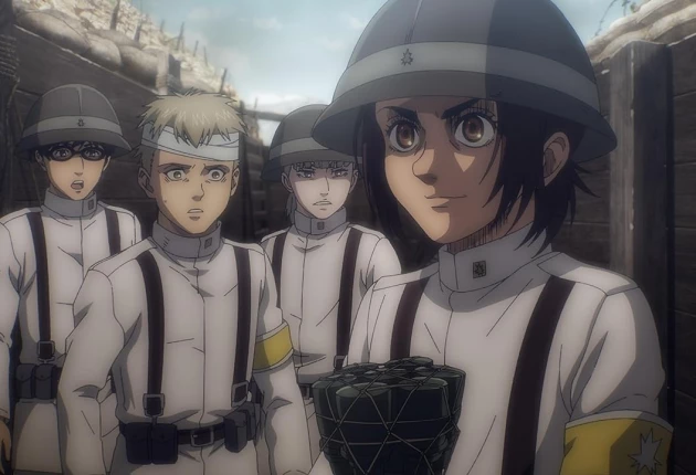 Аниме Атака титанов 4 сезон промо-кадры