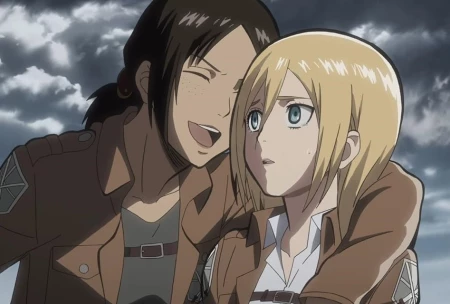 Аниме Атака титанов промо-кадры