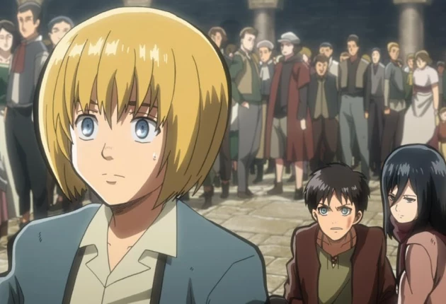 Аниме Атака титанов 1 сезон промо-кадры