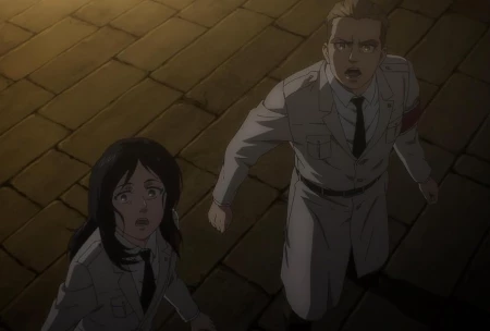 Аниме Атака титанов промо-кадры